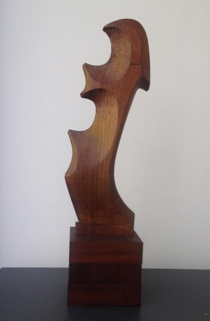 French 1950 - Wood sculpture (1 of 1)