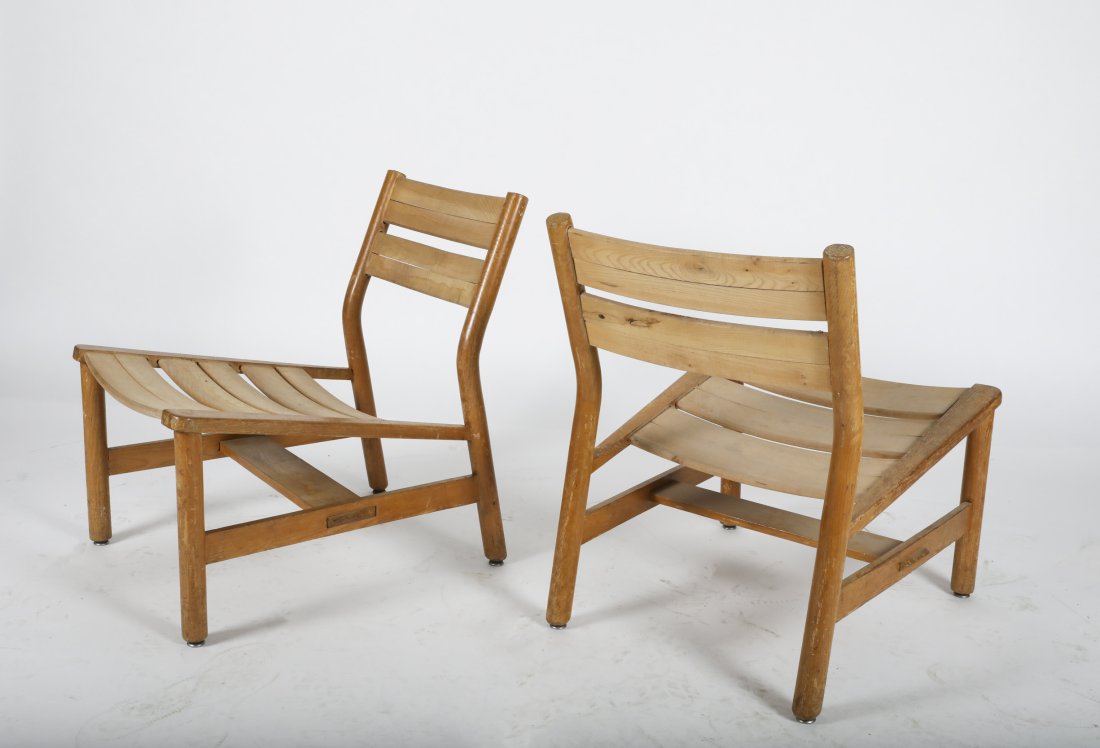 Pierre Gautier Delaye - Pair of "Weekend" lounge chairs (1 of 3)