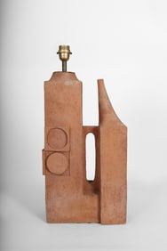 Unknown Artist, Ceramic Table Lamp, 1960