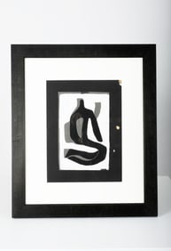 Maurice Cloud – Mid-Century Gouache on Papier-Mâché, c.1950