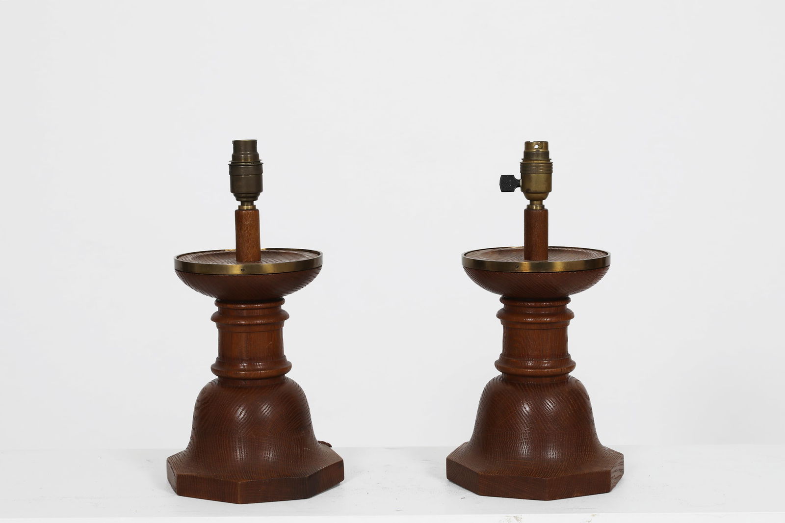Unknown Artist Pair of Table Lamps, c. 1930 (Sold without shade) (1 of 1)