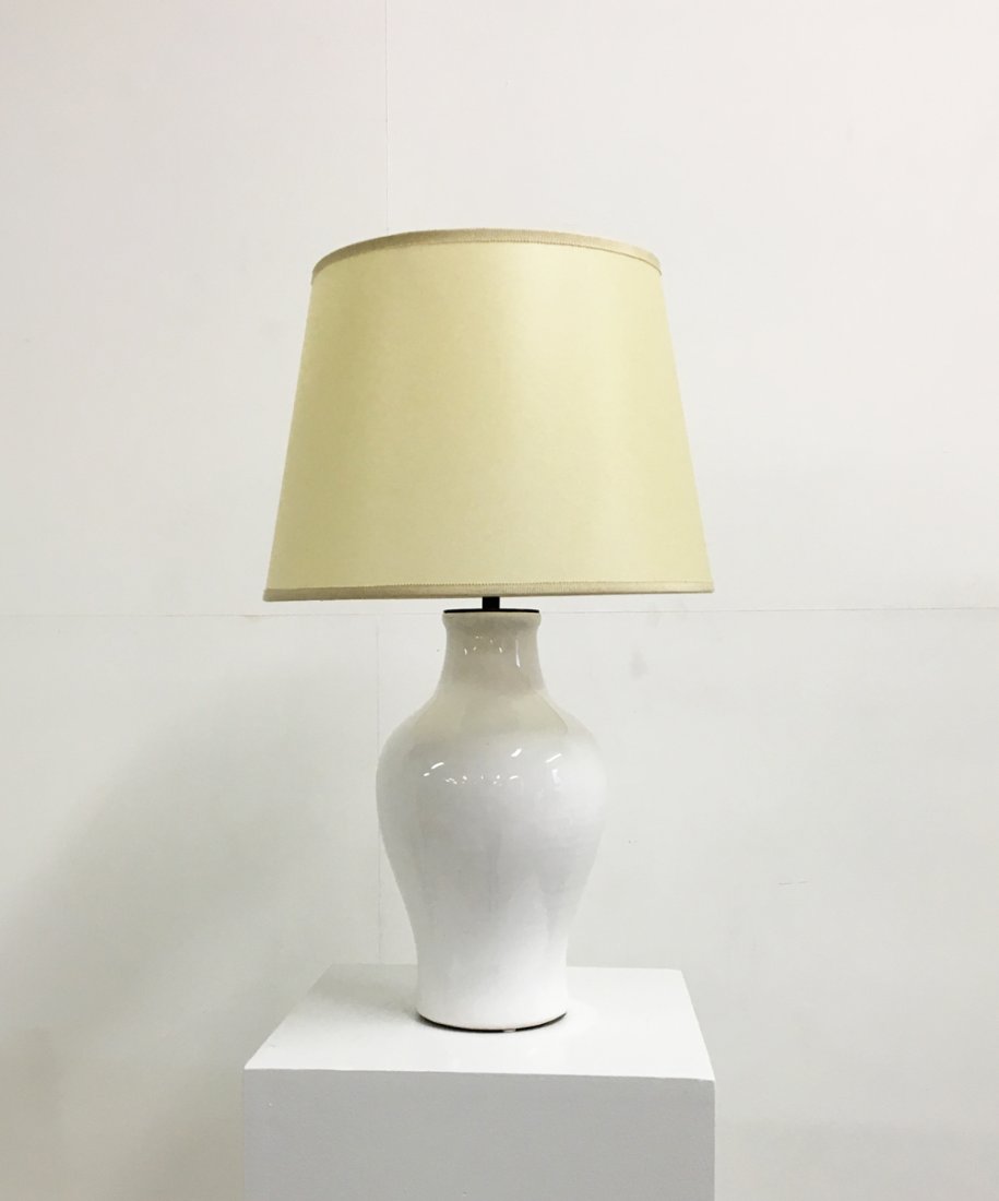 Pol Chambost - Ceramic table lamp, circa 1950 (1 of 3)