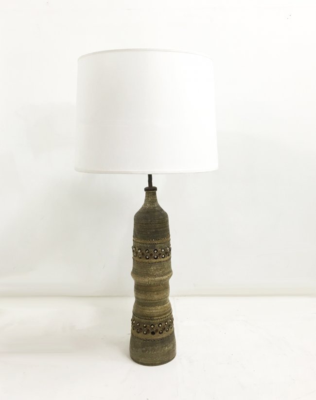 Accolay - Ceramic lamp, circa 1950 (1 of 4)