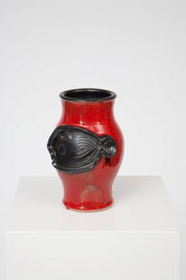 Cloutier - Ceramic vase, c. 1960: Cloutier - Ceramic vase, c. 1960 8.66H x 5.91D inches 22H x 15D cm