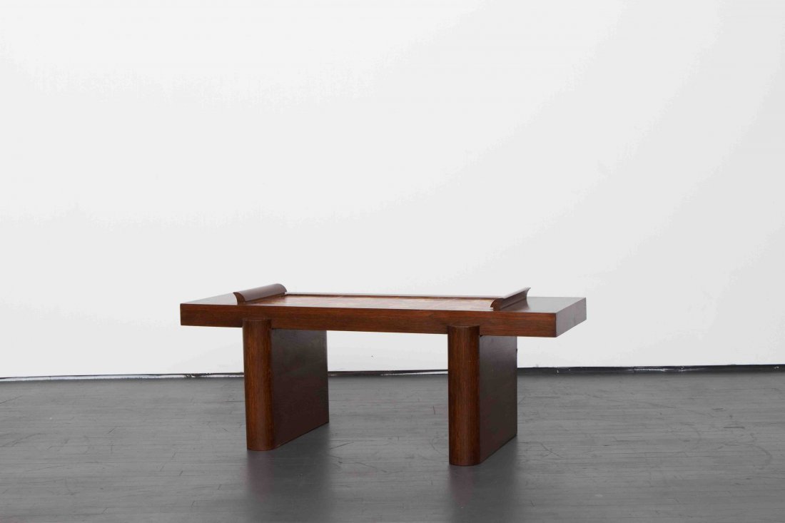 Francisque Chaleyssin - Coffee table with motif (1 of 1)