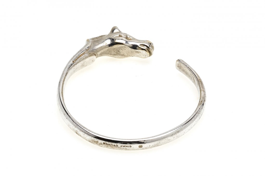 Hermes Horse Head Bracelet (1 of 3)