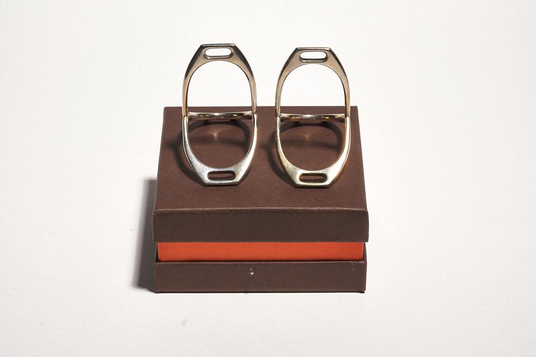 Hermes Napkin Rings, Set of 2 (1 of 3)