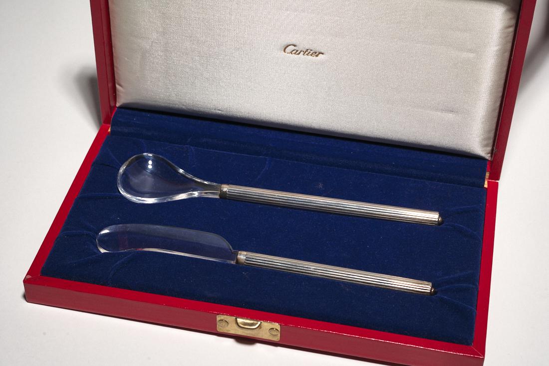 Cartier Caviar Serving Set (1 of 2)