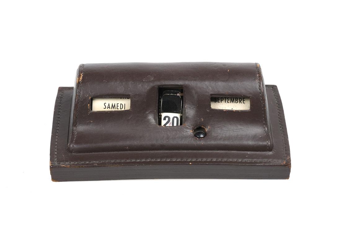 Hermes Leather Desk Calendar (1 of 4)