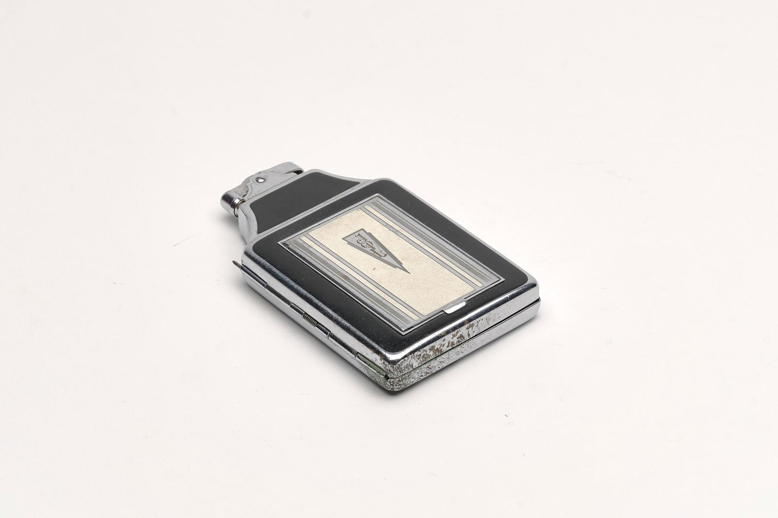 Art Deco Cigarette Case & Lighter (1 of 2)
