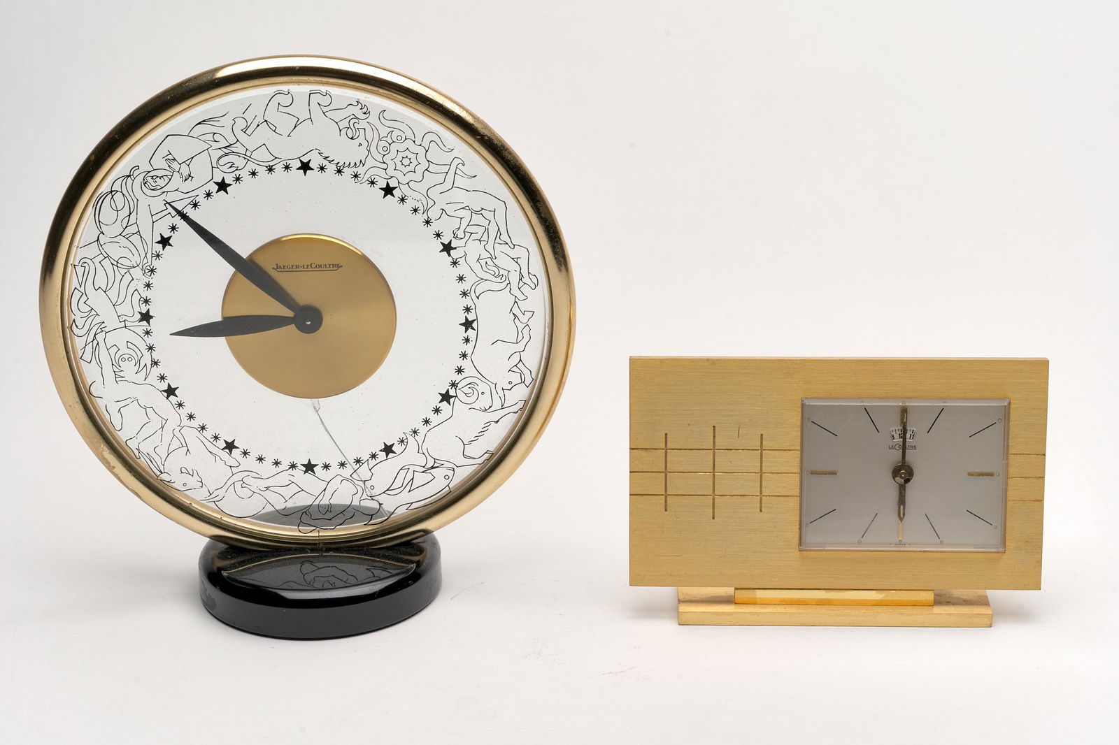 Pair of Jaeger Le Coultre Clocks (1 of 3)