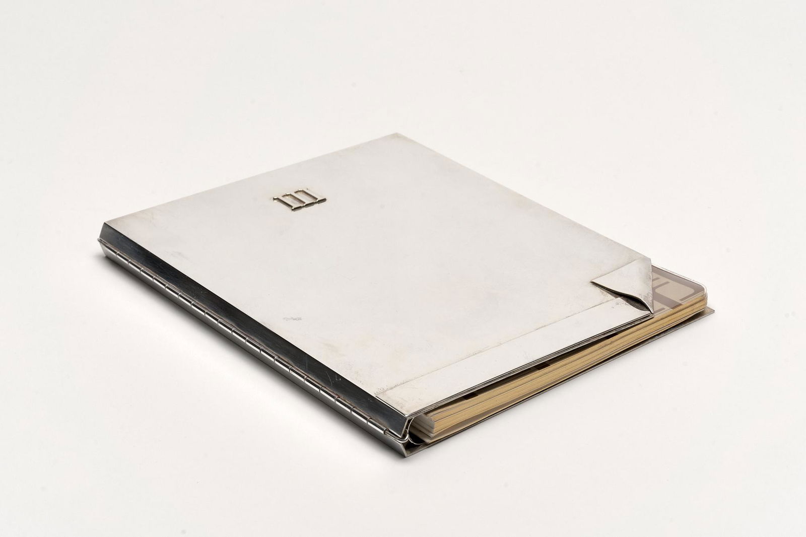 Hermes Silver Desk Agenda Book (1 of 4)