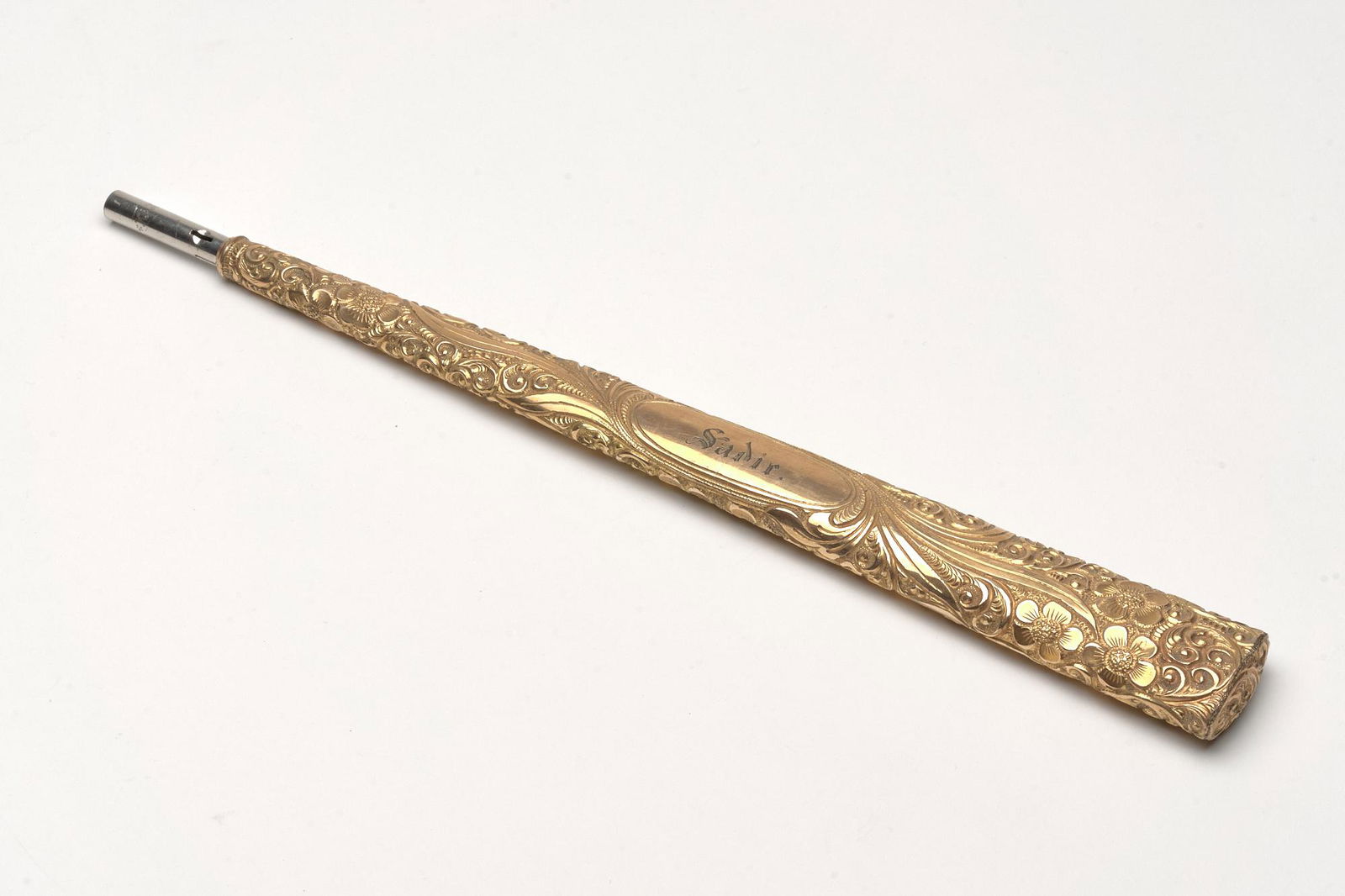 Victorian Gold Parasol Handle (1 of 2)
