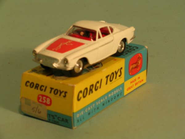 A boxed Volvo P 1800 'The Saints' car, no. 258, thi