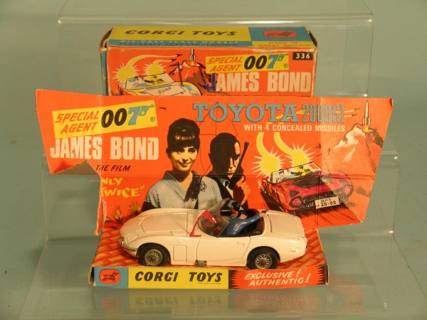 A boxed Corgi no. 336 James Bond Toyota 2000 from t