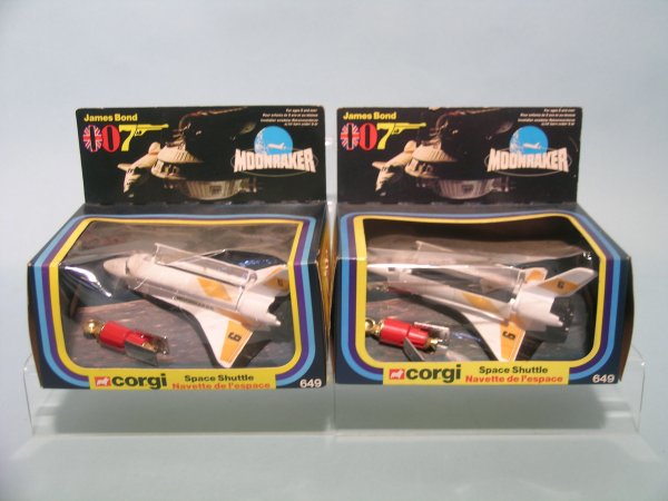 A boxed and unopened pair of James Bond 007 Space 