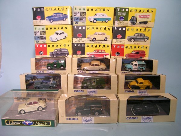 A mixed group of twenty five models of recent manu