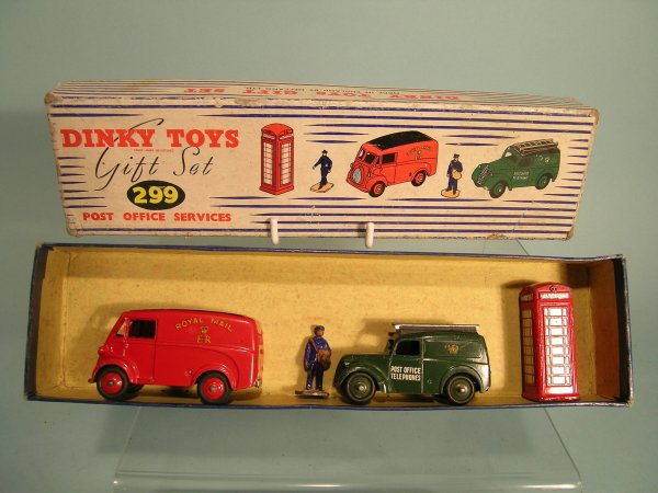 A Dinky Toys gift set no. 299 (Post Office Service