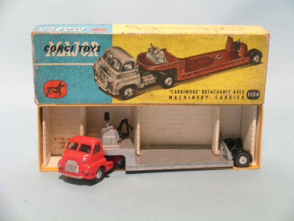 A Corgi Major Toys Carrimoe machinery carrier no. 