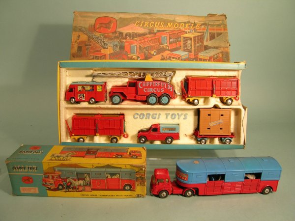 A Corgi Major Toys gift set no. 23, Chipperfield's