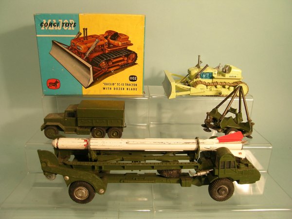A Corgi Major Toys gift set no. 9, Corporal Missil