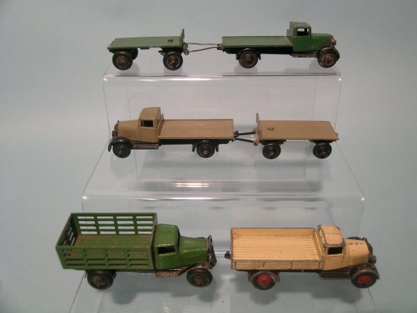 A group of four Dinky Toys 25 series lorries, to i