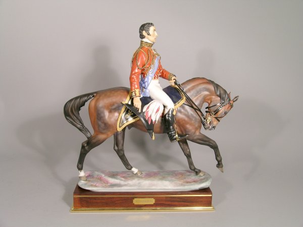 A Royal Worcester figure of Wellington, from the F