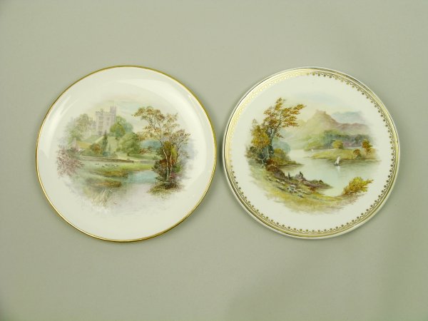 A Royal Crown Derby porcelain plaque, date code fo