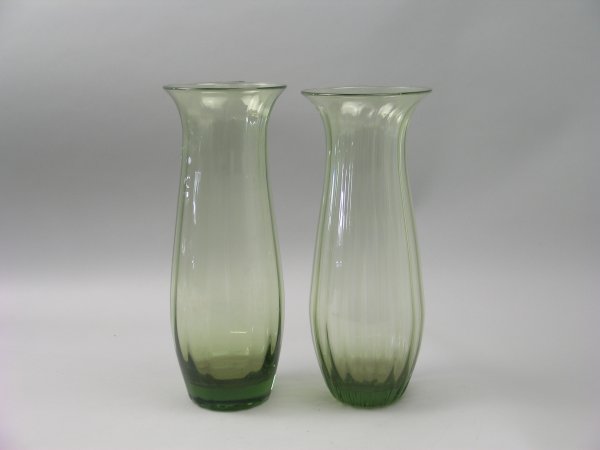 A near pair of Whitefriars vases, probably designe
