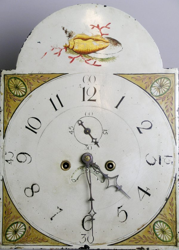 A late George III eight day longcase clock.