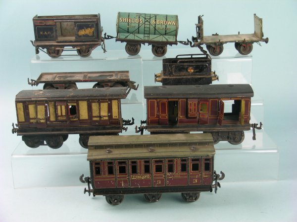 A small group of miscellaneous rolling stock items