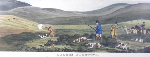 After Henry Alken 'Partridge Shooting', hand colo