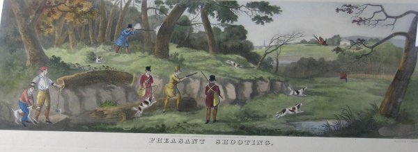 After Henry Alken 'Partridge Shooting', hand colo - 4