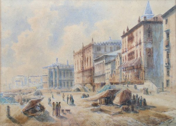 A Desso, Italian School late 19th century, dated '
