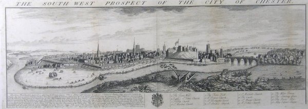 Samuel and Nathaniel Buck 'The south west prospect