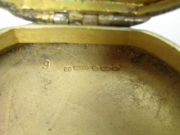 A selection of small silver items to include; an - 4