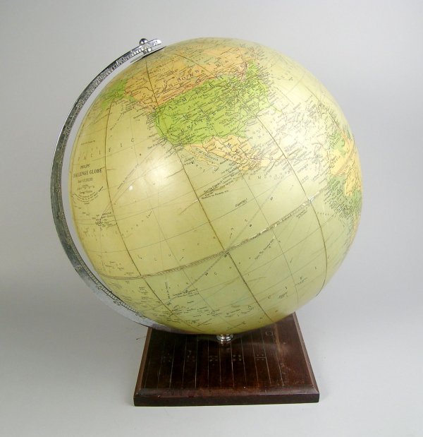 A Phillips challenge globe scale 1:37500000, earl