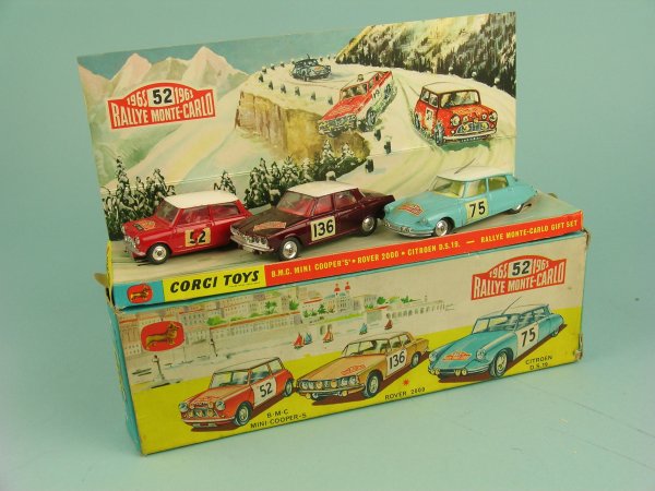 A boxed Corgi Toys Gift Set No.38 A Rally Monte-Ca