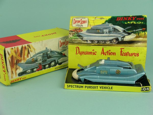 A boxed Dinky Toys No.104 Spectrum Pursuit Vehicle