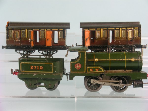 A late 1920s Hornby series type 0 Locomotive and 