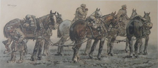 Charles Johnson Payne 'Snaffles' (1884-1967) 'Gun