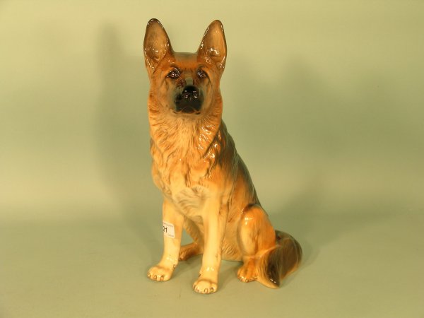 A Beswick Alsatian model No.2410 