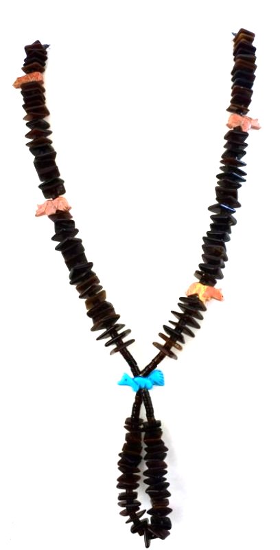 Zuni Tortoise Shell Beads with Fetishes and Jockla (1 of 6)