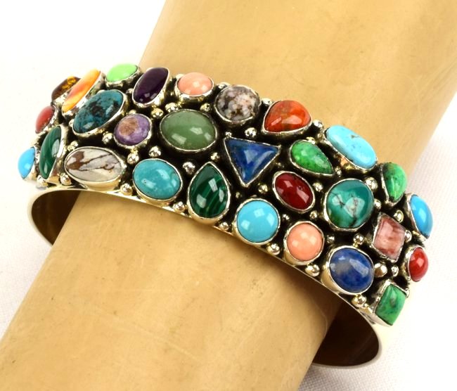 Emer Thompson Sterling Multi-Stone Bracelet (1 of 5)