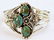 Navajo Sterling 3 Stone Turquoise Bracelet