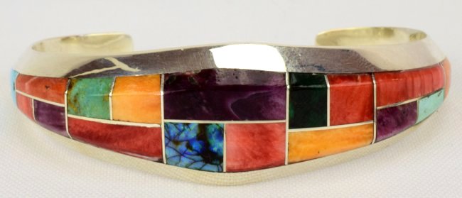 Keevin Keyanna Sterling  Multi-Stone Bracelet (1 of 5)