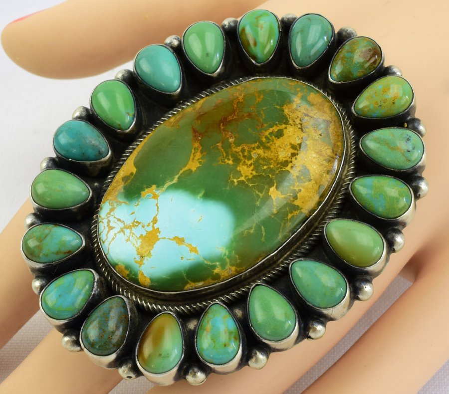 Raymond Beard Masterpiece Royston Turquoise Ring (1 of 8)