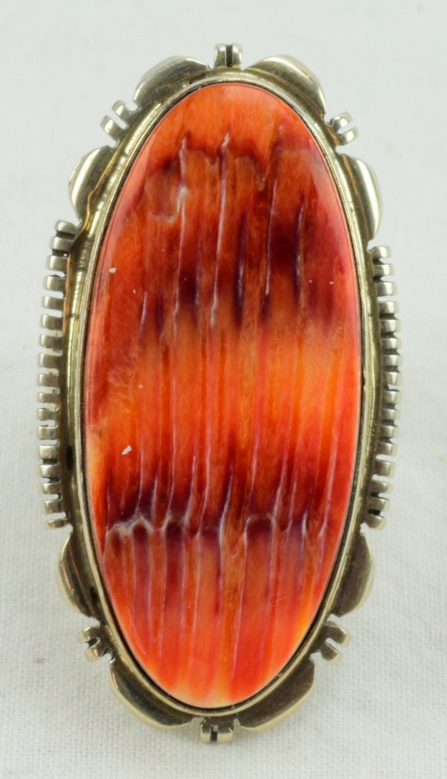 Thomas Francisco Sterling Silver Spiny Oyster Ring (1 of 6)