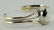 L. Yazzie Sterling White Buffalo Turquoise Cuff - 3