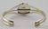 L. Yazzie Sterling White Buffalo Turquoise Cuff - 5